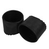Operitacx 2pcs Slip Rubber Ladder Foot Pads Durable Stabilizer Caps