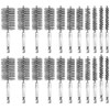 Lainballow 22 Pcs Stainless Steel Wire Brush, Twisted Wire Bore