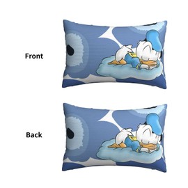 Donald Duck Pillowcase Pillow Cover Dakimakura Cover Bedding Cover Summer Winter All Seasons Wesky Stylish Cute Character Home Washable 50x76cm