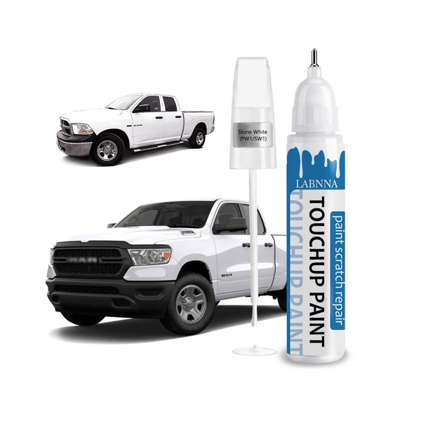 Stone White(PW1/SW1) Touch Up Paint for RAM-Exact Match 2 in