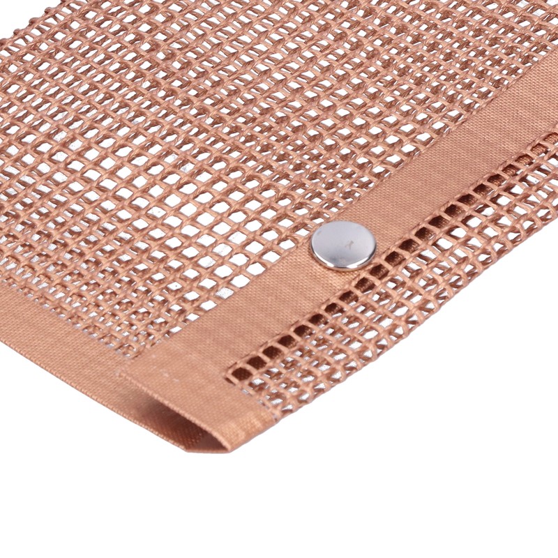 2PCS BBQ Grill Mesh Bag High Temperature Resistant Barbecue Bag