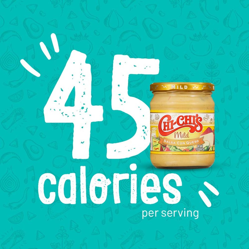 CHI-CHI'S Fiesta Mild Salsa Con Queso Dip, 15 Ounce (Pack