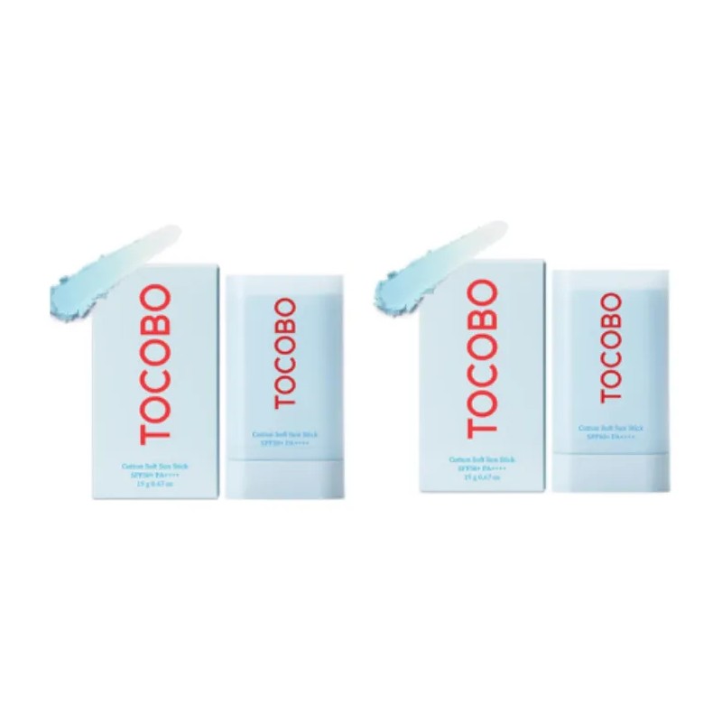 Kit 2pzs Tocobo Cotton Soft Sun Stick Spf50+ Protector Solar