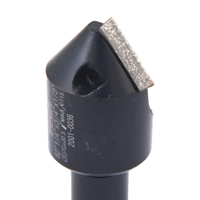 HHIP 2001-0036 1/4-3/4 Inch Indexable Countersink & Chamfer Tool, 82