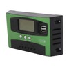 MPPT Solar Panel Controller with Dual USB Ports LCD Display