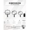 MIRRORNOVA Hand Mirror, Barber Hairdressing Handheld Mirror with Handle for