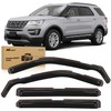 Nilight in Channel Window Visors for Ford Explorer 2011 2012