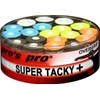 Pro's Pro Super Tacky Overgrip Pack of 30 Grip Tapes for Tennis, Badminton, Squash, Mix