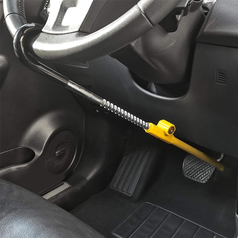 KAYCENTOP Car Steering Wheel to Brake Pedal Lock Auto Security