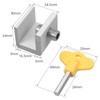 Neoteck Pack of 8 Adjustable Sliding Window Locks Aluminium Alloy