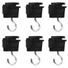 Aiwode Hanging Hook for Duct Rail with Fall Prevention Lock,