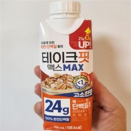 Sellerhub [웰빙창고] 남양 테이크핏 맥스 고소한맛 250ml X 24입 (S35772616) [Namyang Takefit Max Nutty Flavor 250ml X 24 Pack]