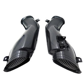 XKMT-Black Ram Air Intake Duct Tube Compatible With 2001-2002 Suzuki GSXR1000 Left+Right [B01MYNYWMF]