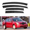 IG Window Visor for Nissan Sentra 2007-2012, Rain Guard Tape-On