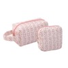 LLDXMWE Floral Makeup Bag Set for Women Girls Cosmetic Travel