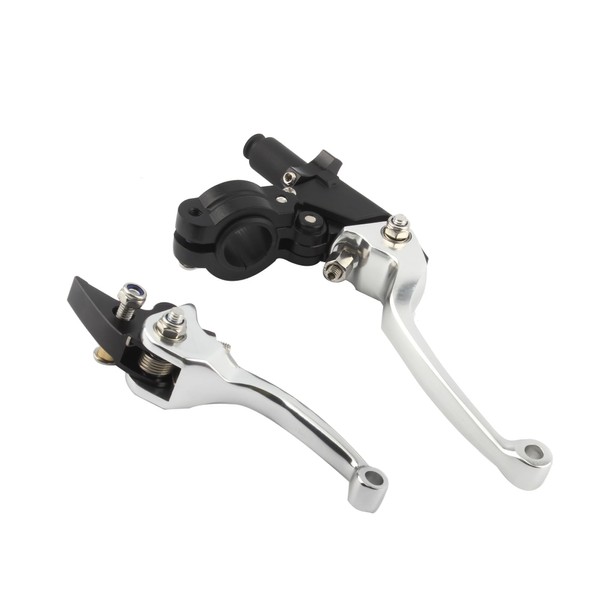 PowerMotor Clutch Brake Lever Set，22mm 7/8 inch Folding Aluminum Clutch