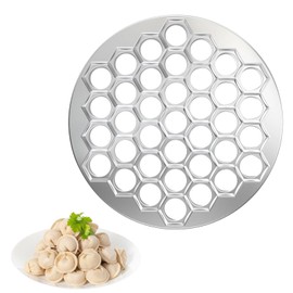37 Holes Pelmeni Maker, Pelmeni Mould, Dumplings Ravioli Mold, Pelmeni, Manti Mould, Dumpling Maker Mould, Ravioli Dumpling Maker for DIY Cooking, Family Celebrations, Parties and Picnics