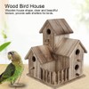 Bird House, Garden Decoration Bird Nesting Box, Outdoor Birdhouse Sturdy