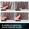 AggAuto 47"x16" ABS Plastic Universal Car Grill Mesh, Automotive Grille
