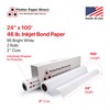 Plotter Paper Direct (46lb, Coated | 2 Rolls, 2" Core