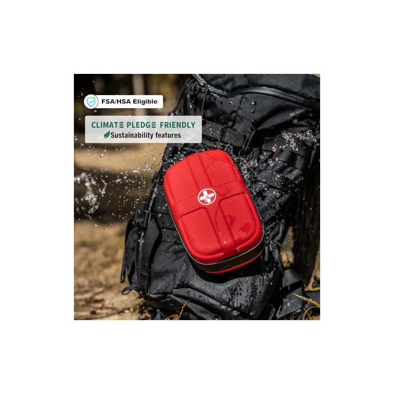 RHINO RESCUE Waterproof First Aid Kit for Outdoor Adventures