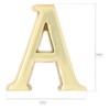 KOTARBAU® Letter A Made of Brass 10 cm for Houses,