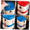 SAFIGLE 2Pcs Barber Razor Disposal Case Removable Blade Storage Bin