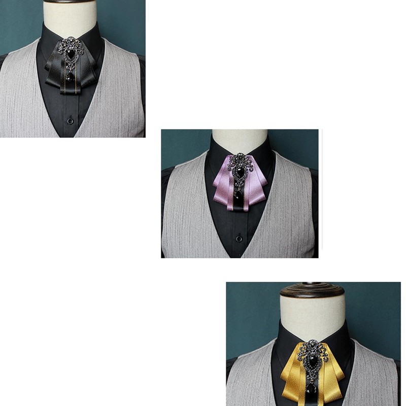 LIUXU Necktie, Bowtie, Unisex, Formal Uniform, Bowtie, Restored, England, Wedding,