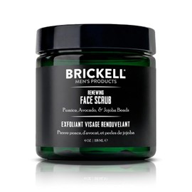 Brickell Men's Products Renewing Face Scrub, 4 Ounce