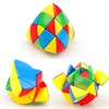 OJIN Megamorphix 3x3x3 3 Layers Stickerless Cube Puzzle Gigamorphix Puzzle