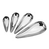 Stainless Steel Fruit Plate Mini Condiment Dish Small Nuts Snack