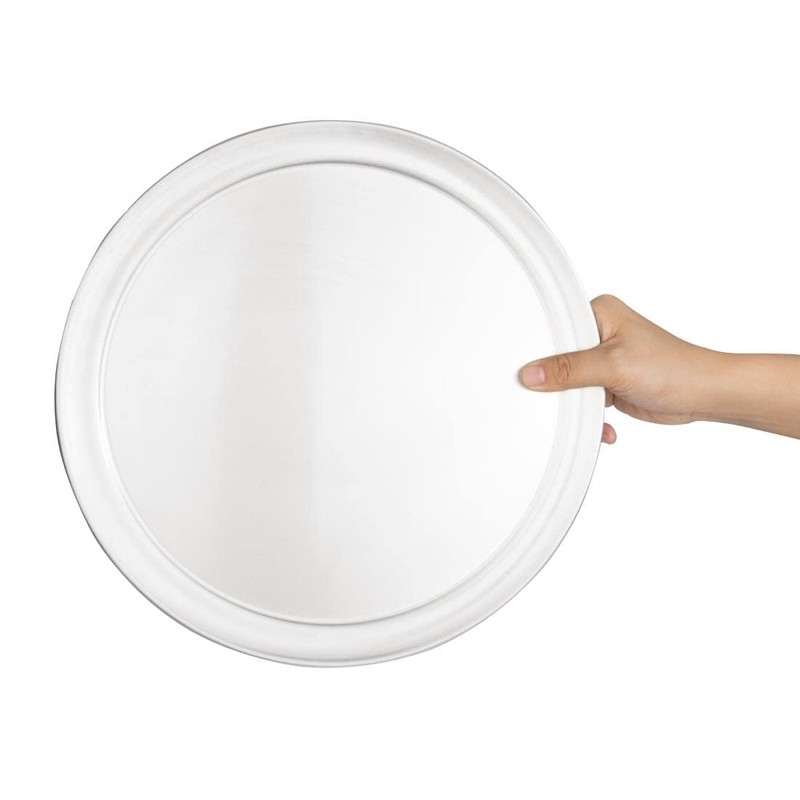 Vogue Aluminium Pizza Tray 305 mm/12 inch (Dia), Silver, Round