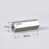 One Way Air Check Valve 1/8'' Femal Threaded Full Ports