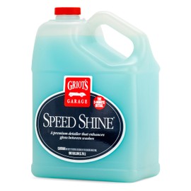 Griot's Garage Speed Shine for Car Detailing, Quick Detailer for All Exterior Surfaces, Trim and Wheels, Provides a Glossy Finish, 11148, One Gallon