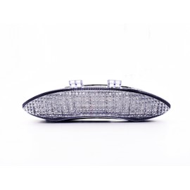 LED Tail Light with Turn Signals Compatible with Triumph 06-13 Daytona 675;11 Daytona SE;11-13 Daytona 675 R;08-12 Street Triple 675, 09-12 Street Triple R;11-12 Sprint GT;09-10 Speed Triple White