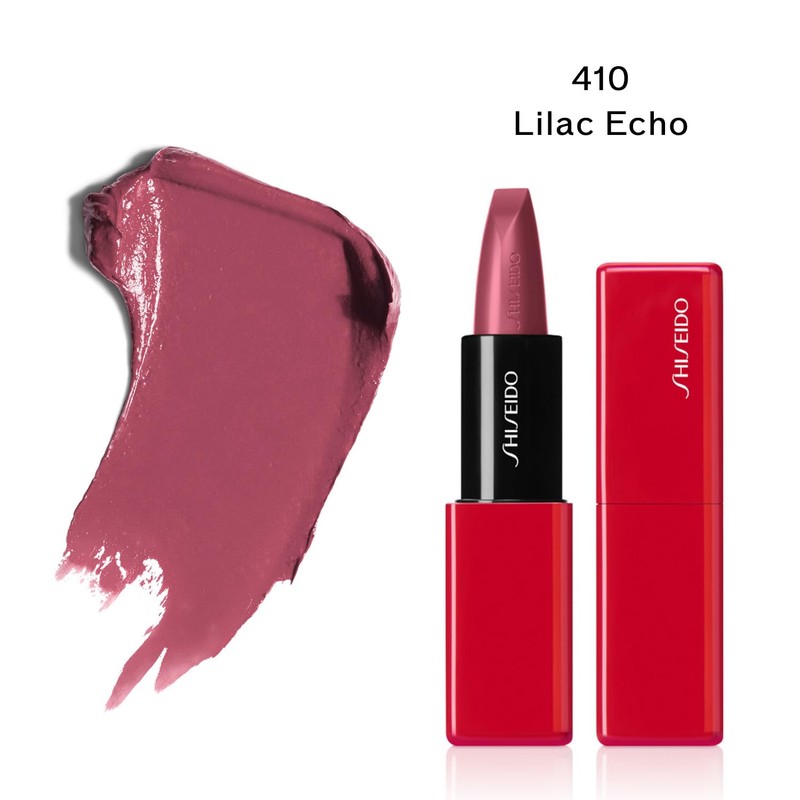 SHISEIDO Makeup Techno Satin Gel Lipstick 410 Lilac Echo 0.1