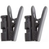 ECS Cable Clips for Headset Wire - 2 Pieces, Black