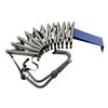 First Alert Two-Story Fire Escape Ladder, Steel, Anti-Slip, EL52-2, Black
