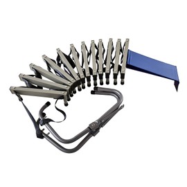 First Alert Two-Story Fire Escape Ladder, Steel, Anti-Slip, EL52-2, Black