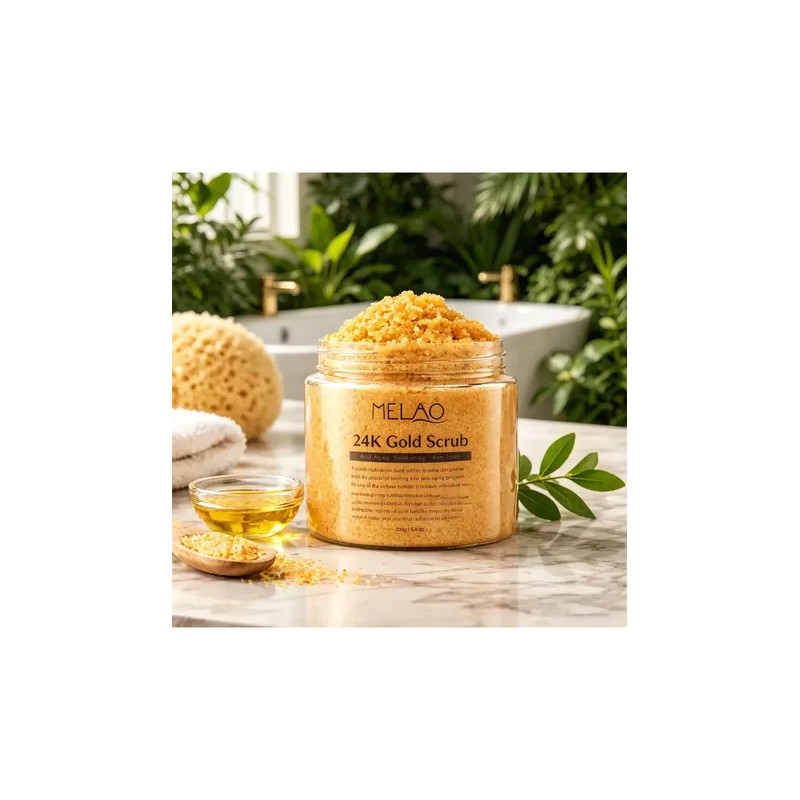 Crema Exfoliante Facial Oro 24k Hipoalergénica 250g