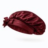 Casa Della Silk Serenita Mulberry Silk Hair Bonnet – Bordeaux