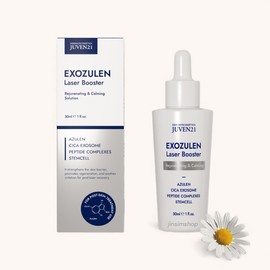 Juben 21 Juven21 Exosome Azulene Exozulen Laser Booster Serum 30ml / 쥬벤21 엑소좀 아줄렌 엑소줄렌 레이저 부스터 세럼 30ml