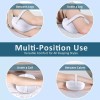 beslovo Memory Foam Knee Pillow for Side Sleepers Ergonomic Contour