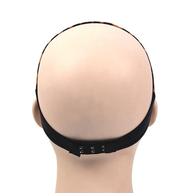 YTBYT Leopard Print Headbands for Wigs Ice Silk Lace Melting