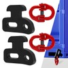 2-Pack Container Chain Bridle Hooks with Butterfly Clamps - Heavy