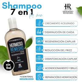 Shampoo Acondicionador Crecimiento de Cabello Acelerado Anticaída Anti Frizz Anticaspa Regeneración Reparación Hidratación Capilar - Combate Pérdida  