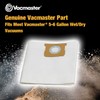 Vacmaster 5 - 6 Gallon Standard Dust Bag, 3 Pack,