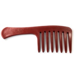 Strähnenboy 270 by Hercules Sägemann Large Handle Comb Carbon Comb Red 23 cm 8 Teeth Curling Comb Afro Comb Coarse Tooth C270r Anti-Static