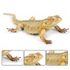 Rich Boxer Lizard Figurine Realistic Plastic Lizard Reptile Figurine for