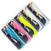 Morisho Jig Head Worm Lure Night Glow Glitter Fish Fishing